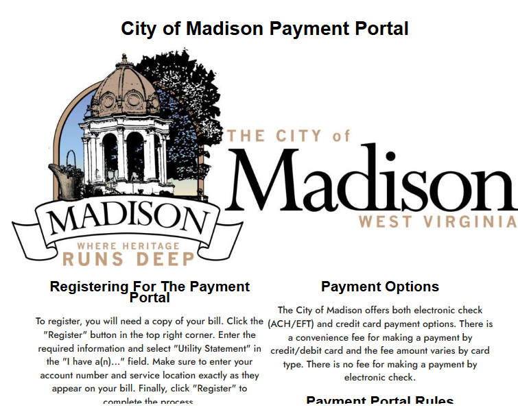 Payment Portal Decoration